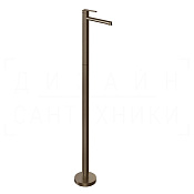 Gessi Ingranaggio Смеситель для раковины напольный, без д/к, излив 17,4 см, цвет: coffee bronze PVD 63593#761