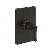 Gessi Venti20 Смеситель для душа встраиваемый, на 1 потребитель, внешняя часть, цвет: aged bronze 65061#187