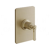 Gessi Venti20 Смеситель для душа встраив., на 1 потр., внешняя часть, цвет: warm bronze brushed PVD 65061#726