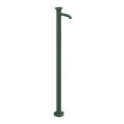 Gessi Origini Смеситель для ванны напольный, без душевого гарнит., излив 16,4 см, цвет: matte agave 66095#276