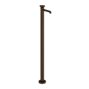 Gessi Origini Смеситель для ванны напольный, без душевого гарнит., излив 16,4 см, цвет: dark bronze 66095#845