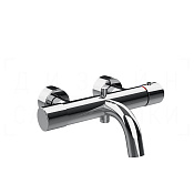 Gessi Habito Термостат для ванны, без душевого гарнитура, излив 19,7 см, цвет: chrome 70013#031