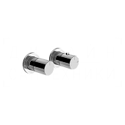 Gessi Habito Термостат для душа встраиваемый, на 1 потребитель, внешняя часть, цвет: chrome 70032#031