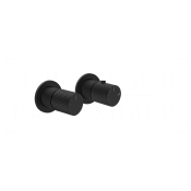 Gessi Habito Термостат для душа встраиваемый, на 1 потребитель, внешняя часть, цвет: matte black 70432#299