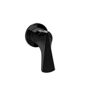 Gessi Ventaglio Смеситель для душа встраиваемый, на 1 потреб., внешняя часть, цвет: black metal PVD 72061#706