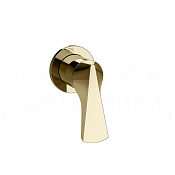 Gessi Ventaglio Смеситель для душа встраиваемый, на 1 потребитель, внешняя часть, цвет: brass PVD 72061#710