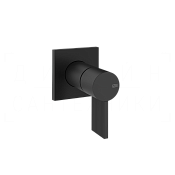 Gessi Inverso Смеситель для душа встраиваемый, на 1 потребитель, внешняя часть, цвет: matte black 73509#299