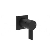 Gessi Inverso Смеситель для душа встраиваемый, на 1 потребитель, внешняя часть, цвет: matte black 73519#299
