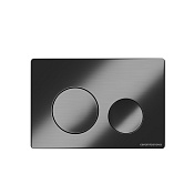 Ceramicanova Balance Кнопки смыва для унитаза, пластик, цвет: вороненная сталь CN12-001GG