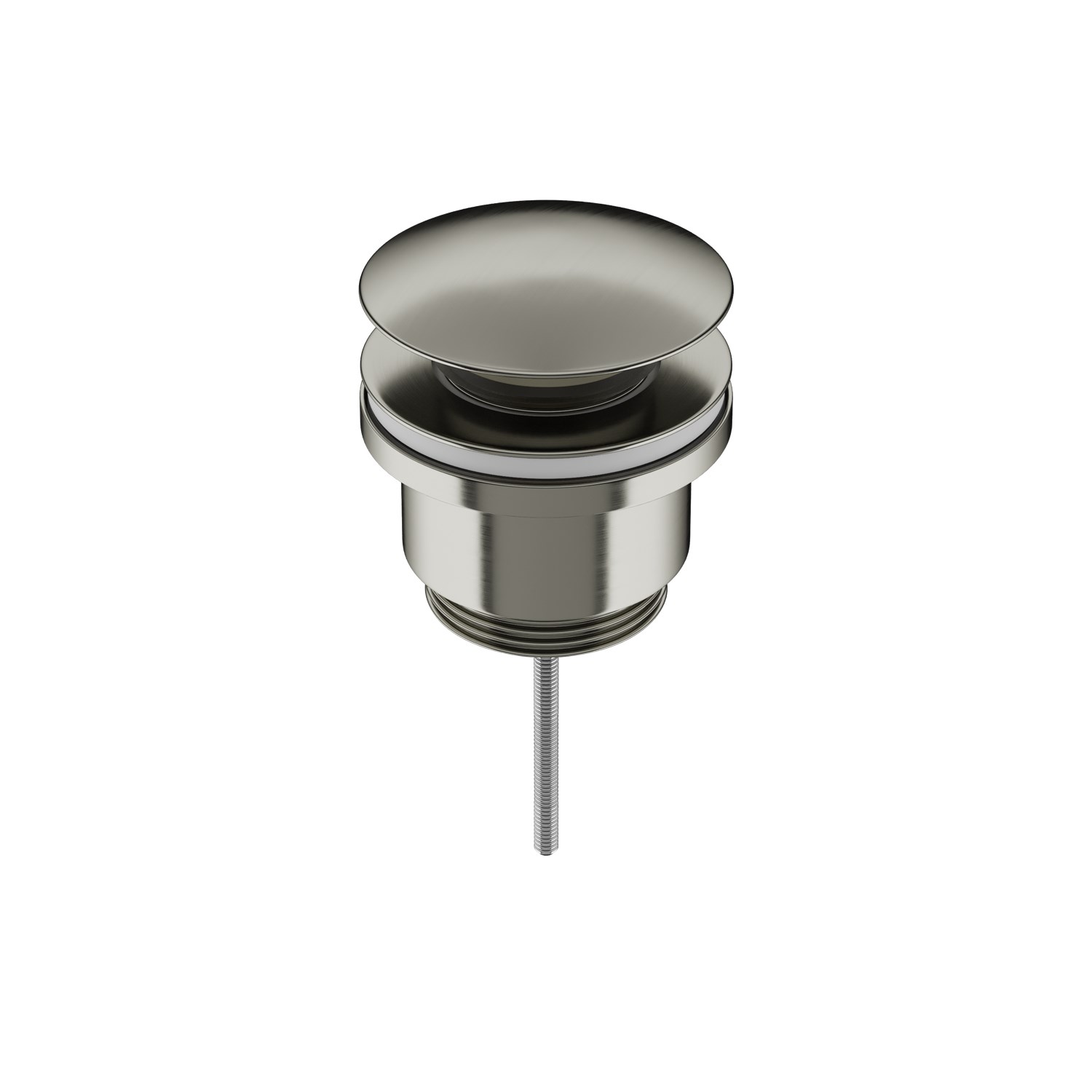 Ceramicanova Донный клапан универсальный click-clack, цвет: брашированный никель 70003BN