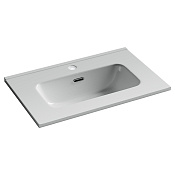 Ceramicanova Compact Раковина накладная 61х39,5 см, с переливом, цвет: белый глянцевый CN7025