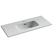 Ceramicanova Compact Раковина накладная 91х39,5 см, с переливом, цвет: белый глянцевый CN7030