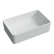 Ceramicanova Element Раковина чаша 48,5х30,5х13,5h см, смещ. слив. без перелива, цвет: белый глянец CN5050