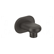 Gessi Goccia Шланговое подключение, цвет: black metal brushed PVD 33769#707
