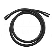 Gessi Душевой шланг 150 см, с пластиковой оплеткой, цвет: black metal PVD 01637#706