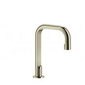 Gessi Inciso Излив отдельностоящий для раковины 16 см, цвет: nickel PVD 58093#720