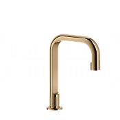 Gessi Inciso Излив отдельностоящий для раковины 16 см, цвет: warm bronze PVD 58093#735