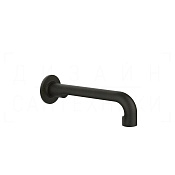 Gessi Inciso Излив настенный для раковины 21 см, фиксированный, цвет: aged bronze 58100#187