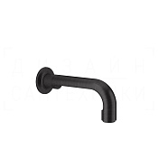 Gessi Inciso Излив настенный для ванны 19 см, фиксированный, цвет: aged bronze 58103#187