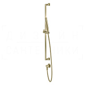 Gessi Inciso Душевой гарнитур: ручной душ, штанга, держатель, шланг 150 см, цвет: brushed brass PVD 58142#727
