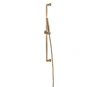 Gessi Inciso Душевой гарнитур: руч. душ, штанга, держ., шланг 150 см, цвет: warm bronze brushed PVD 58145#726