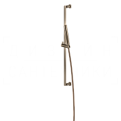 Gessi Inciso Душевой гарнитур: ручной душ, штанга, держатель, шланг 150 см, цвет: coffee bronze PVD 58145#761