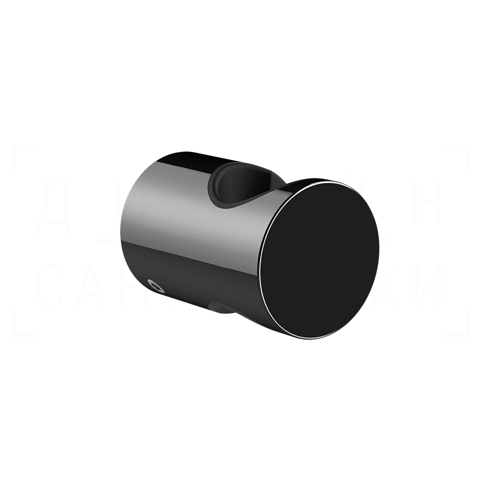 Gessi Inciso Держатель для ручного душа неподвижный, цвет: black metal PVD 58157#706