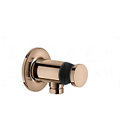 Gessi Inciso Шланговое подключение с держателем для душа, цвет: copper PVD 58161#030