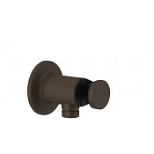 Gessi Inciso Шланговое подключение с держателем для душа, цвет: dark bronze 58161#845