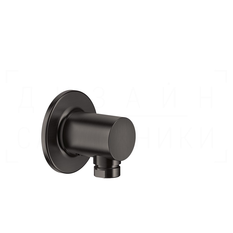 Gessi Inciso Шланговое подключение, цвет: black metal brushed PVD 58169#707