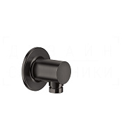 Gessi Inciso Шланговое подключение, цвет: black metal brushed PVD 58169#707
