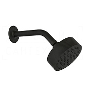 Gessi Inciso Верхний душ d11,8 см, настенный кронштейн, 1 вид струи, цвет: aged bronze 58189#187