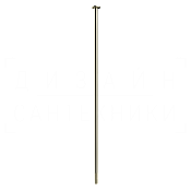 Gessi Inciso Излив потолочный для раковины 160 см, цвет: nickel PVD 58199#720