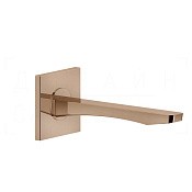 Gessi Rilievo Излив настенный для раковины 21,5 см, фиксированный, цвет: copper PVD 59100#030