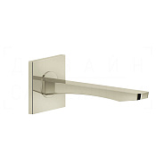 Gessi Rilievo Излив настенный для раковины 21,5 см, фиксированный, цвет: nickel PVD 59100#720