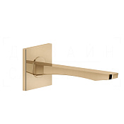 Gessi Rilievo Излив настенный для раковины 21,5 см, фиксированный, цвет: warm bronze PVD 59100#735