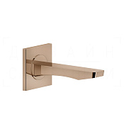 Gessi Rilievo Излив настенный для раковины 17 см, фиксированный, цвет: copper PVD 59103#030