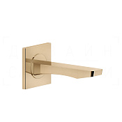 Gessi Rilievo Излив настенный для раковины 17 см, фиксированный, цвет: warm bronze PVD 59103#735