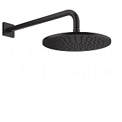 Gessi Rilievo Верхний душ d25 см, настенный кронштейн, 1 вид струи, цвет: aged bronze 59148#187