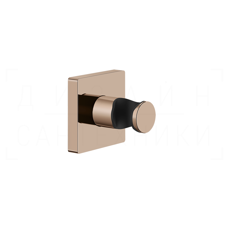 Gessi Rilievo Держатель для ручного душа неподвижный, цвет: copper PVD 59157#030