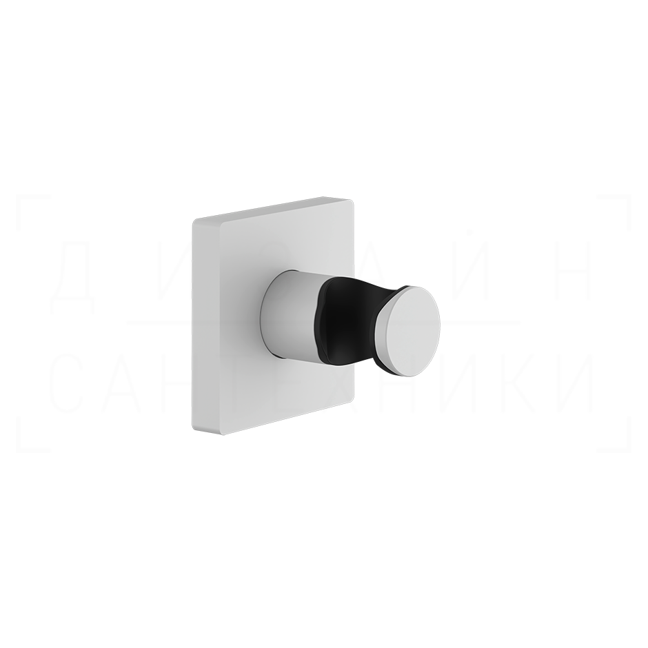 Gessi Rilievo Держатель для ручного душа неподвижный, цвет: matte white 59157#279