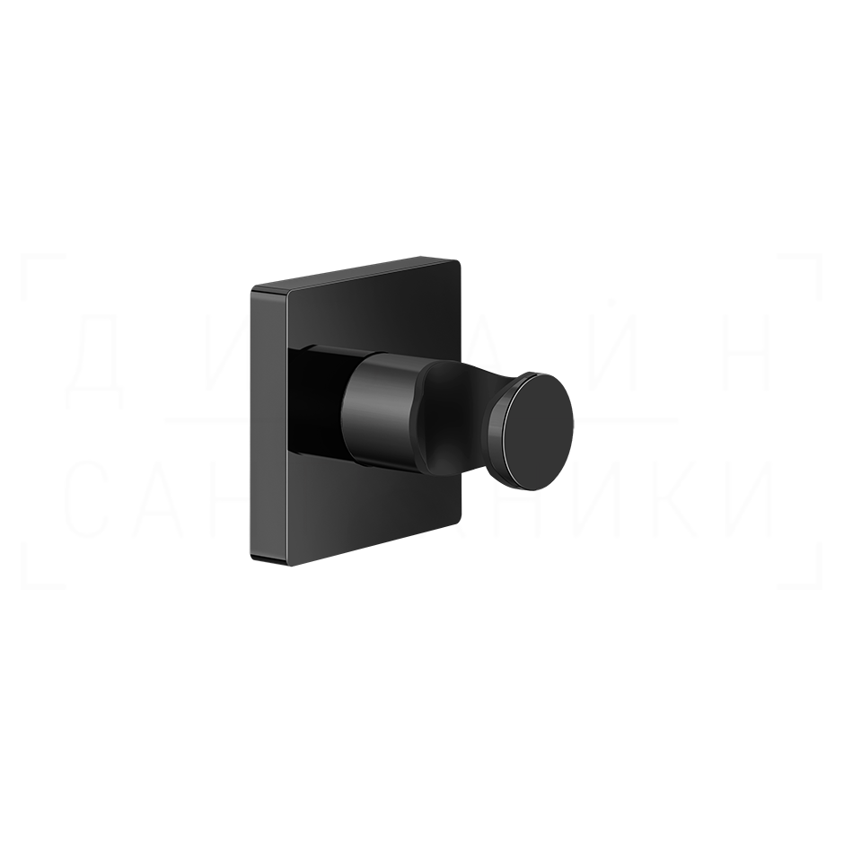 Gessi Rilievo Держатель для ручного душа неподвижный, цвет: black metal PVD 59157#706
