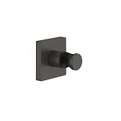 Gessi Rilievo Держатель для ручного душа неподвижный, цвет: black metal brushed PVD 59157#707
