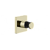 Gessi Rilievo Держатель для ручного душа неподвижный, цвет: brass PVD 59157#710