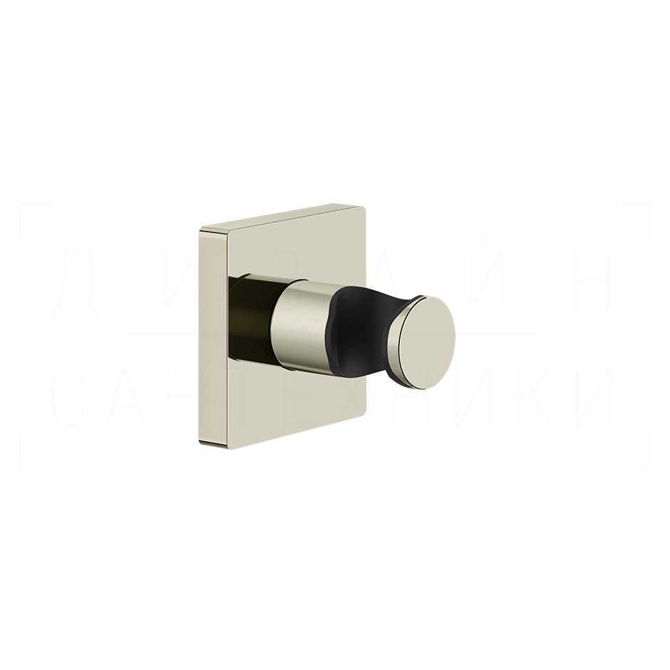 Gessi Rilievo Держатель для ручного душа неподвижный, цвет: nickel PVD 59157#720