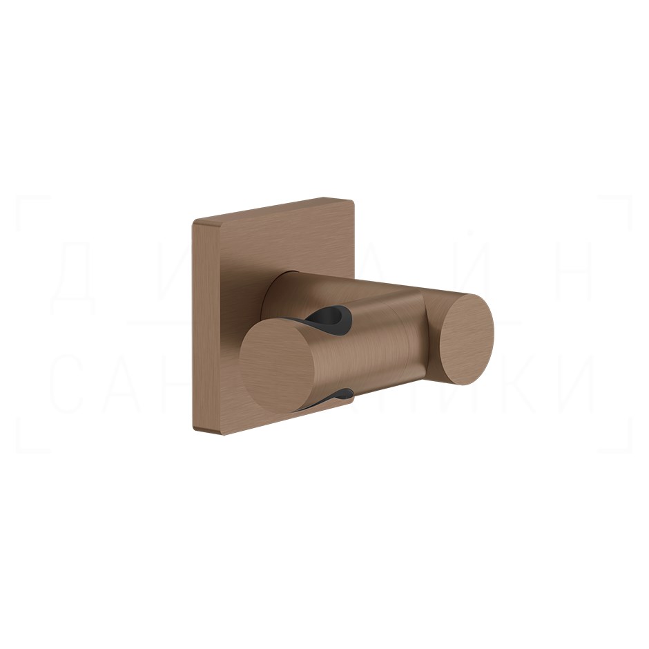 Gessi Rilievo Держатель для ручного душа поворотный, цвет: copper brushed PVD 59160#708