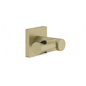 Gessi Rilievo Держатель для ручного душа поворотный, цвет: brushed brass PVD 59160#727