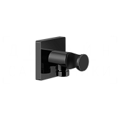 Gessi Rilievo Шланговое подключение с держателем для душа, цвет: black metal PVD 59161#706
