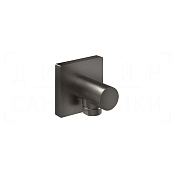 Gessi Rilievo Шланговое подключение, цвет: black metal brushed PVD 59169#707