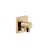 Gessi Rilievo Шланговое подключение, цвет: warm bronze PVD 59169#735